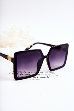 Damskie Okulary Kwadratowe V130032 Czarne