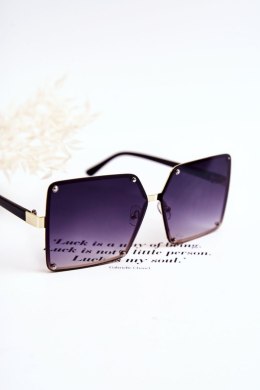 Damskie Okulary Przeciwsłoneczne Ombre V180004 Czarne