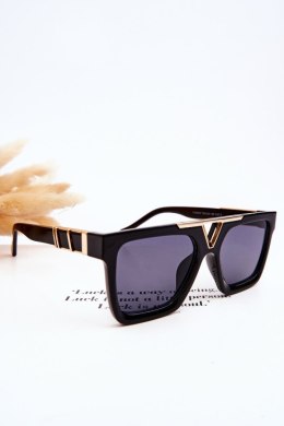 Damskie Okulary Przeciwsłoneczne V130037 Czarne